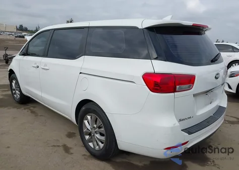 2016 Kia Sedona L из США, поврежденный, VIN KNDMA5C12G6151168